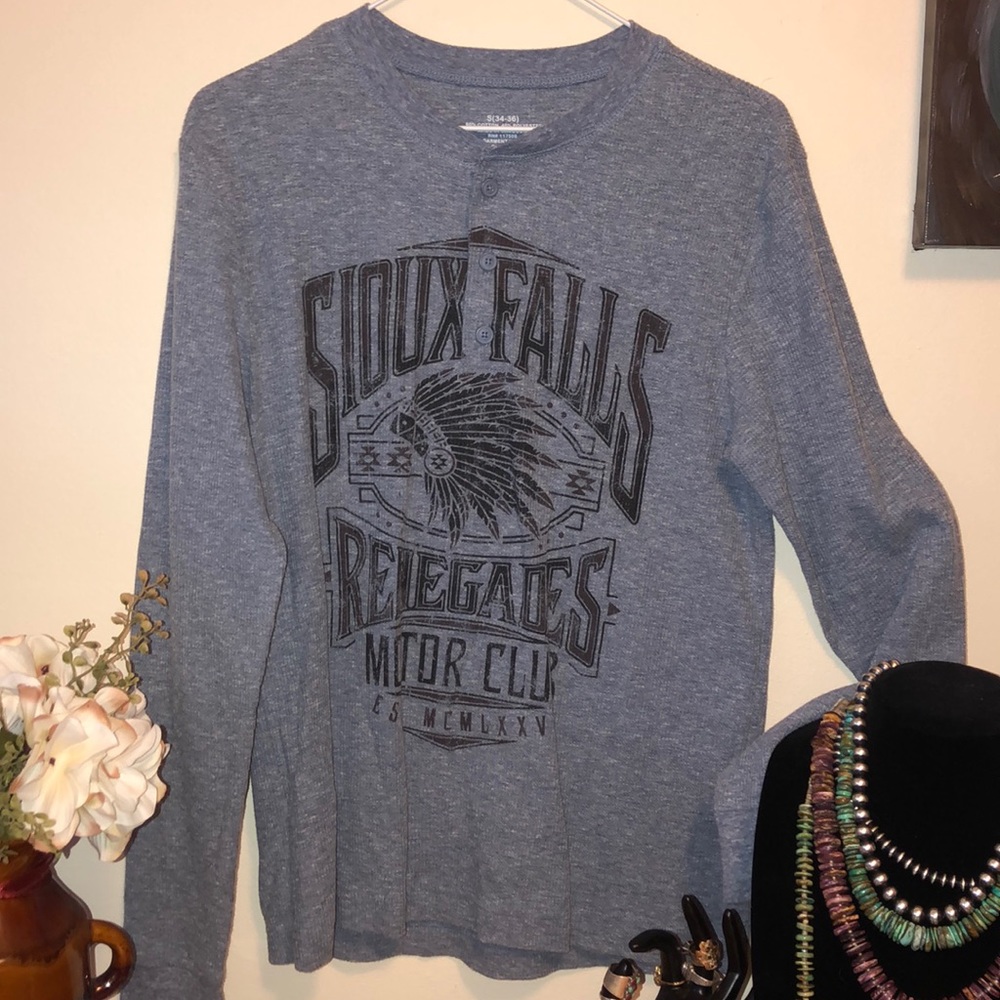Sioux Falls Renegades Waffle Knit Sweater/Shirt